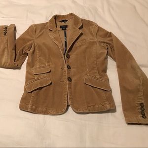 Corduroy stretch school boy blazer - sz M